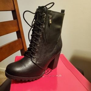 Dream pairs Silverado heel combat boots